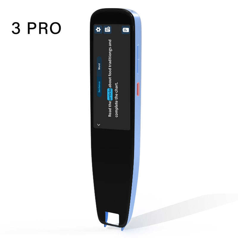 Reading Pen, 3.0 Inch HD Touch Screen 112 Language Portable Translation Pen  Speech Scan to Text Digital Highlighter Instant Pen Scanner Language Trans  筆記用具